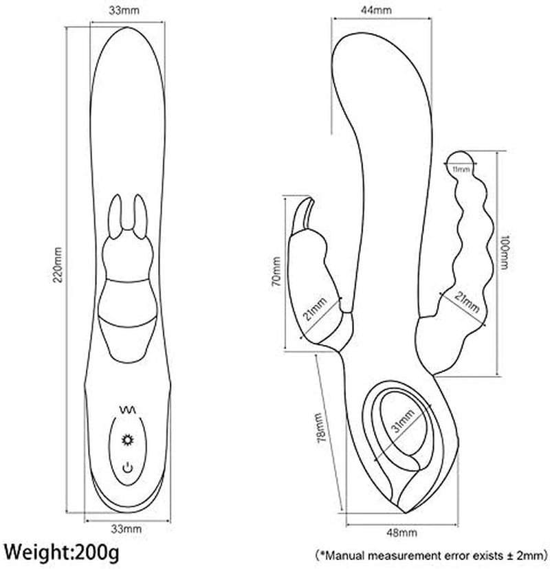 TriBloom 3-in-1 Rabbit Vibrator