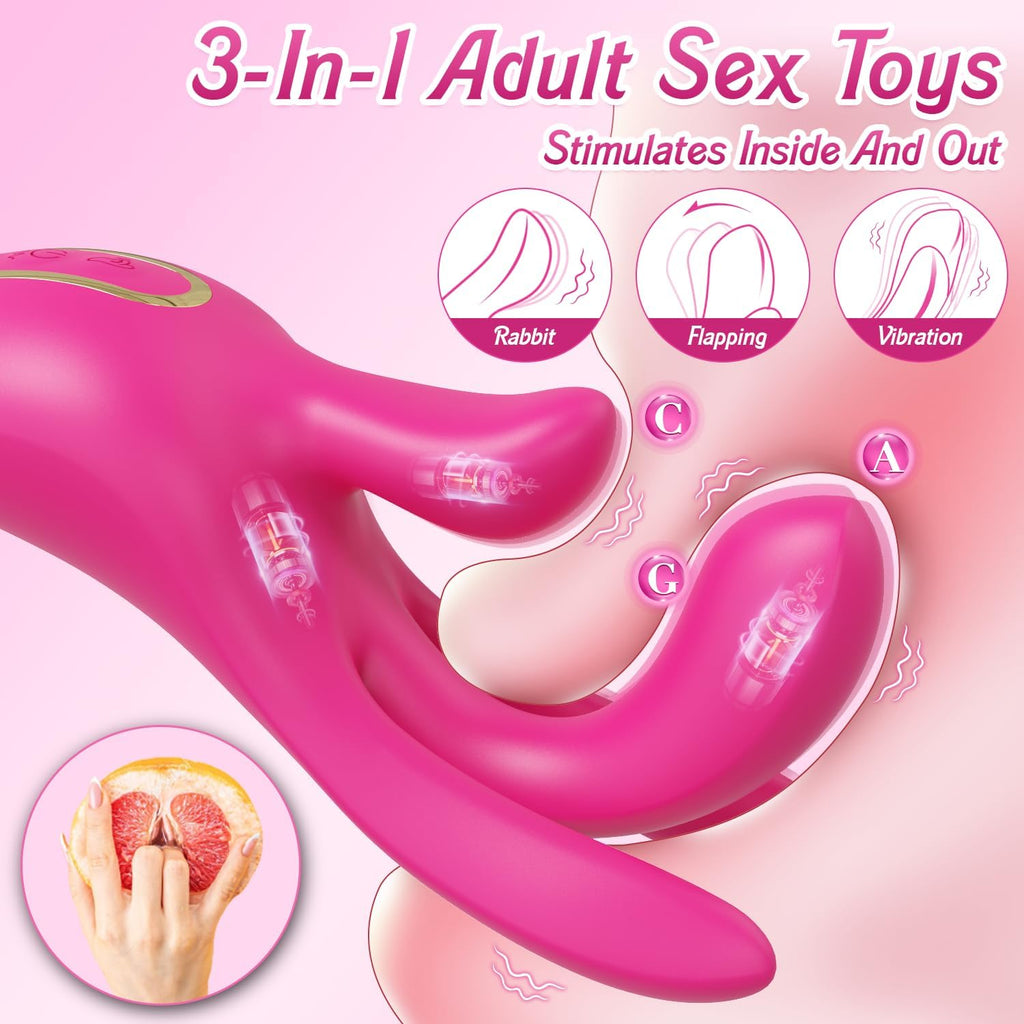 TriFlick G-Spot Finger Vibrator