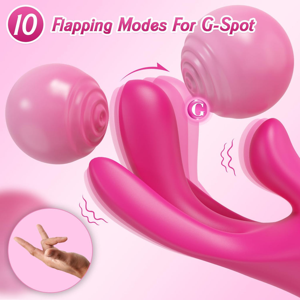 TriFlick G-Spot Finger Vibrator