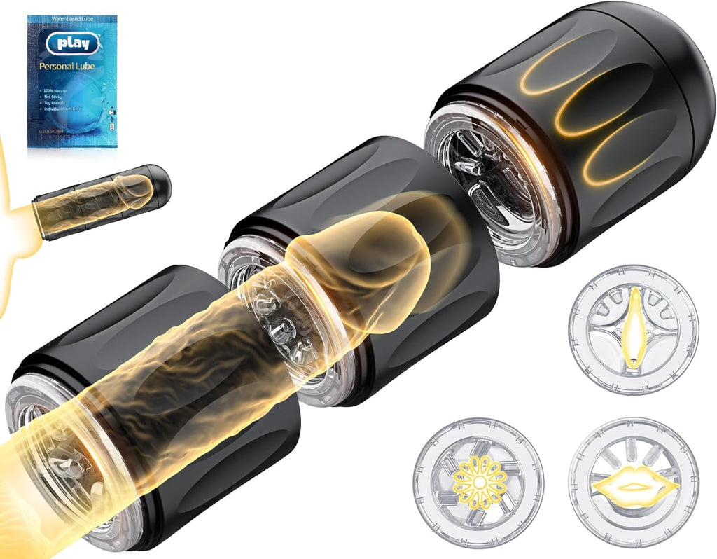TriGrip Stroker – 3-in-1 Masturbator