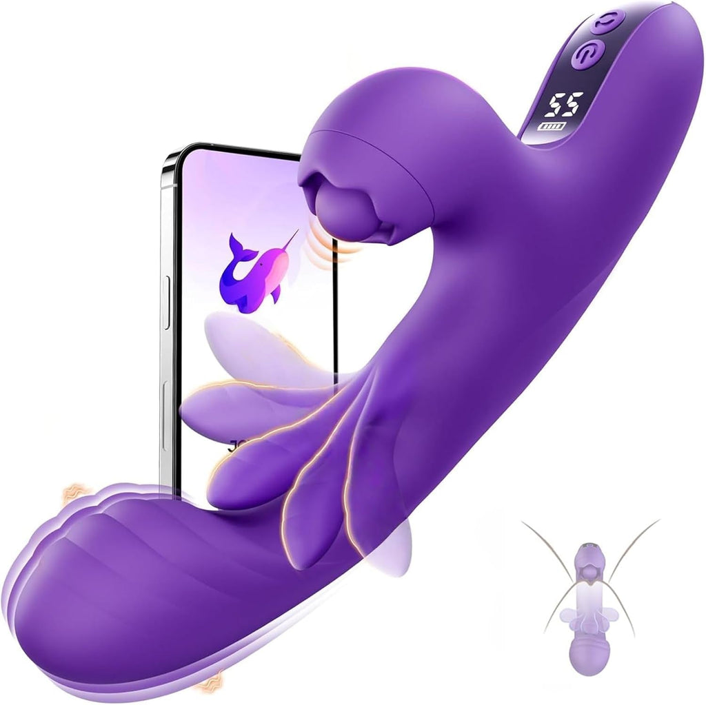 TriLush 3-in-1 Flapping App Control G-Spot Vibrator
