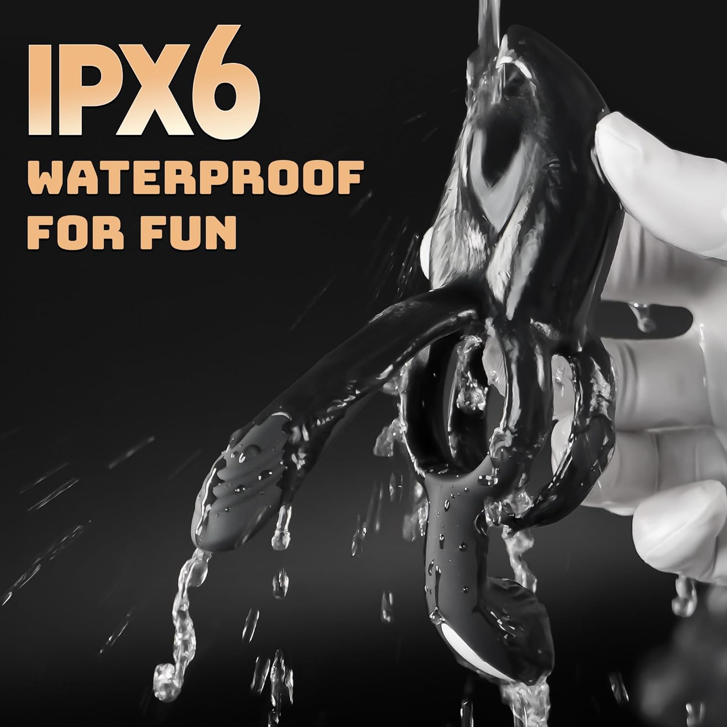 TriMax Triple Motor Vibrating Cock Ring for Couples