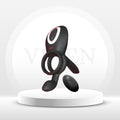 TriMax Triple Motor Vibrating Cock Ring for Couples