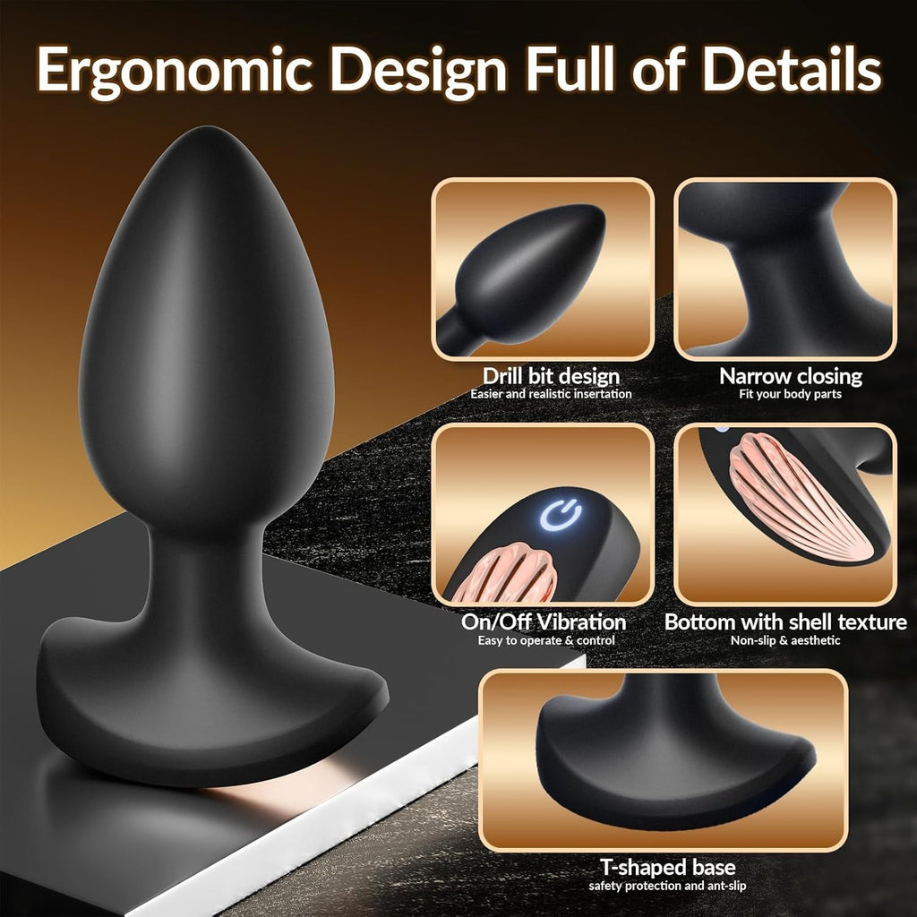 TrioLink 3-Piece App-Control Anal Plug Set