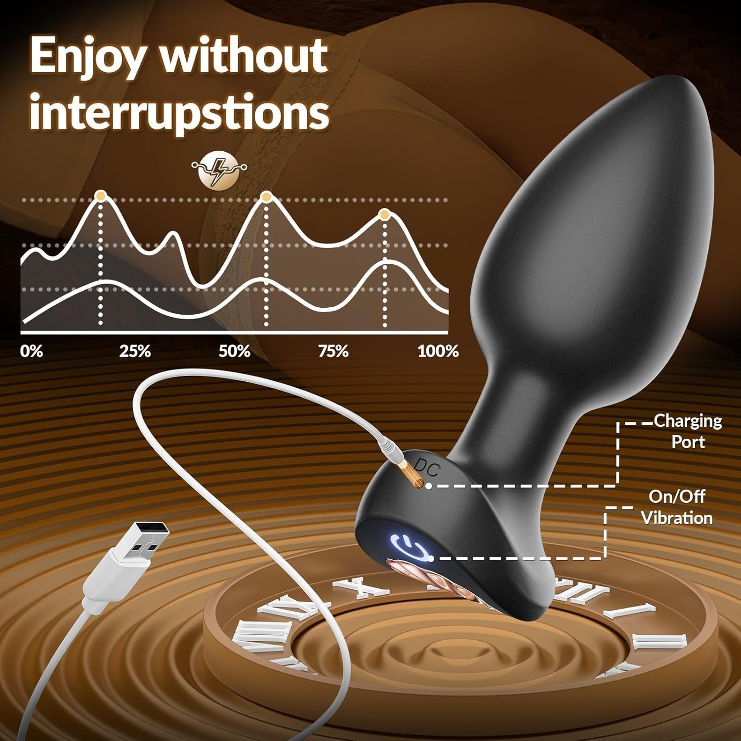 TrioLink 3-Piece App-Control Anal Plug Set