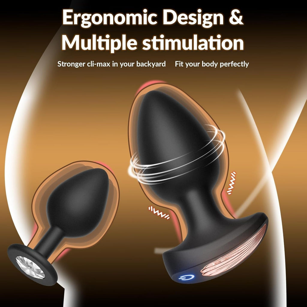 TrioLink 3-Piece App-Control Anal Plug Set