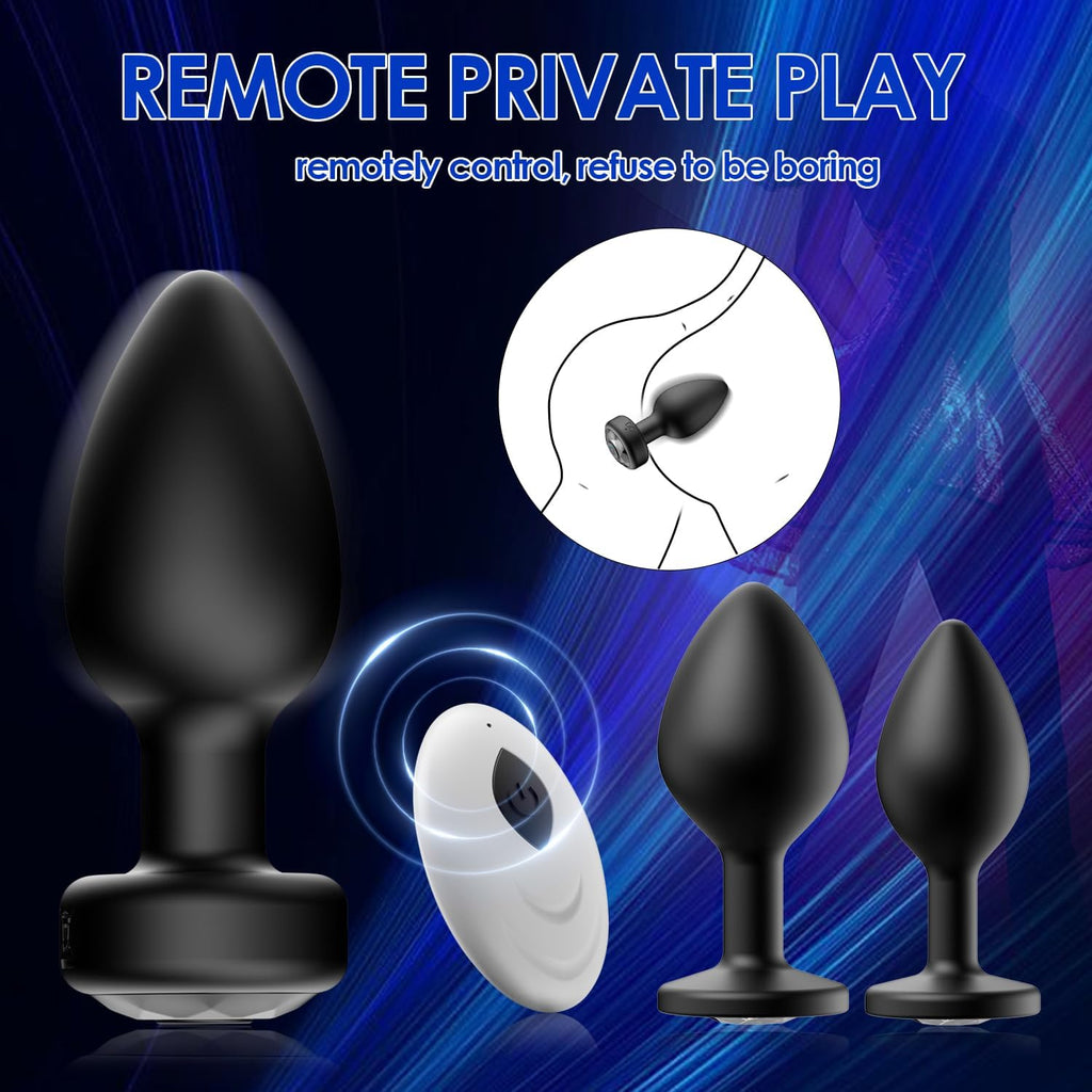 TrioPulse Anal Plug Training Set