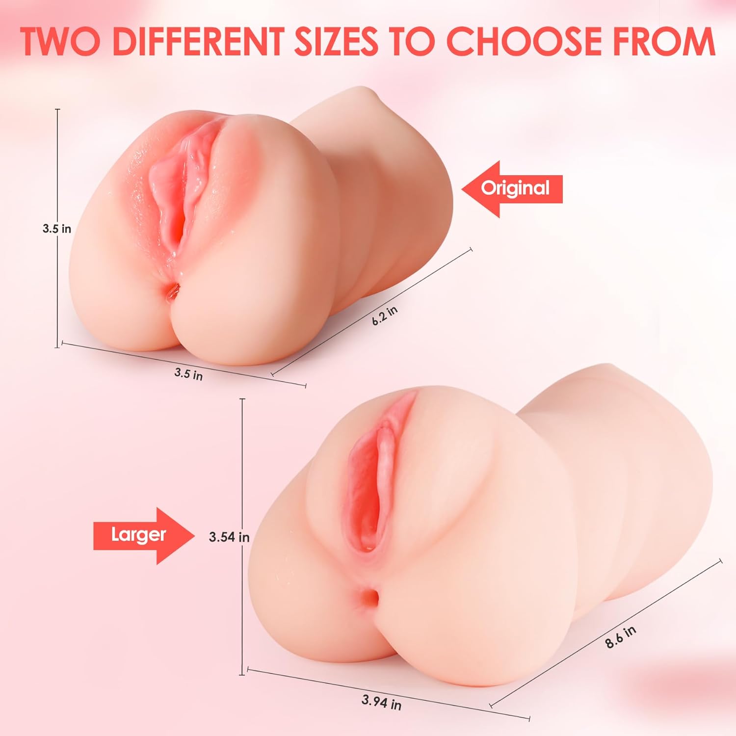 TriPlay 3-Hole Training Pocket Pussy Stroker