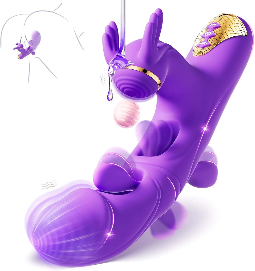 TriPleasure 4-in-1 Flapping G-Spot Vibrator
