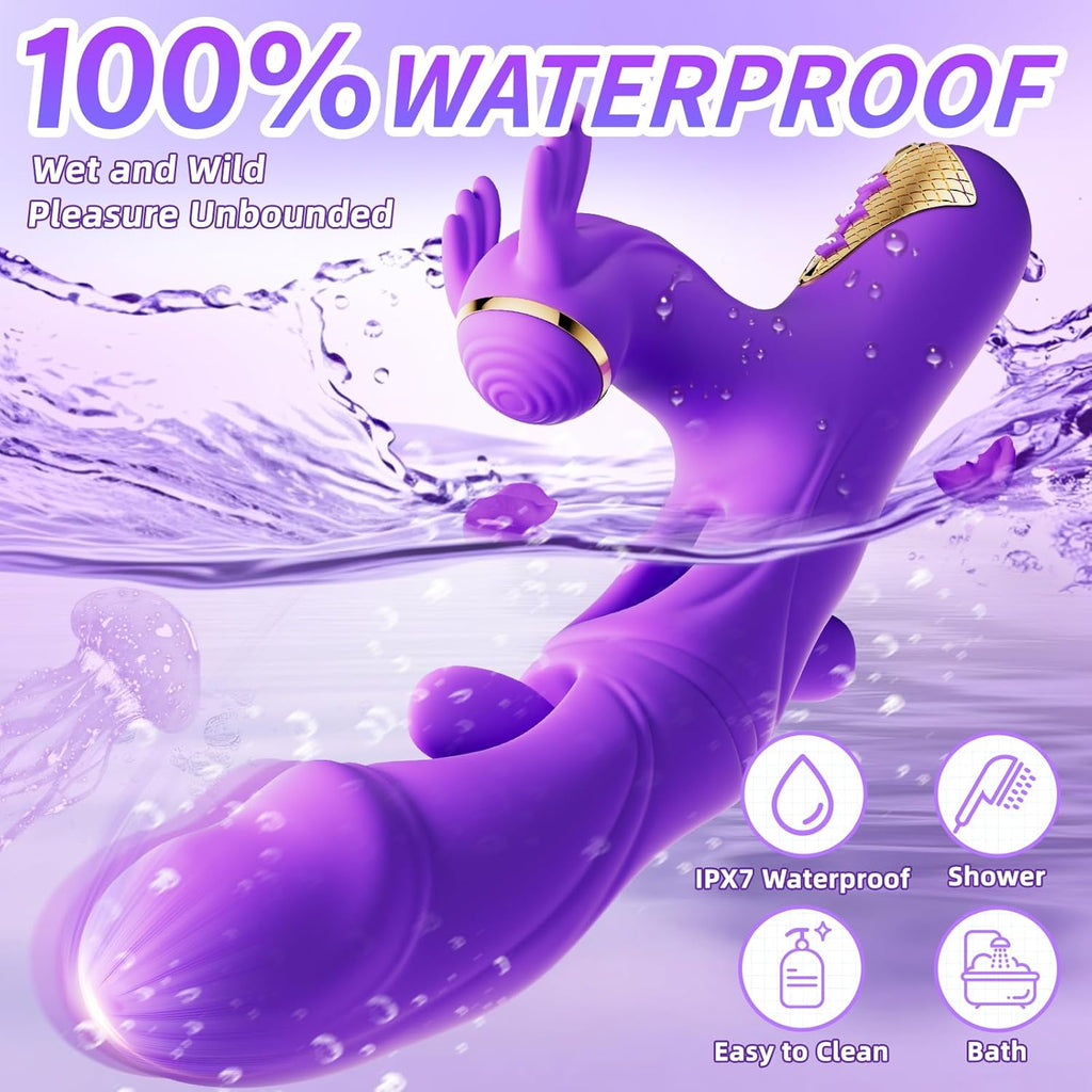 TriPleasure 4-in-1 Flapping G-Spot Vibrator