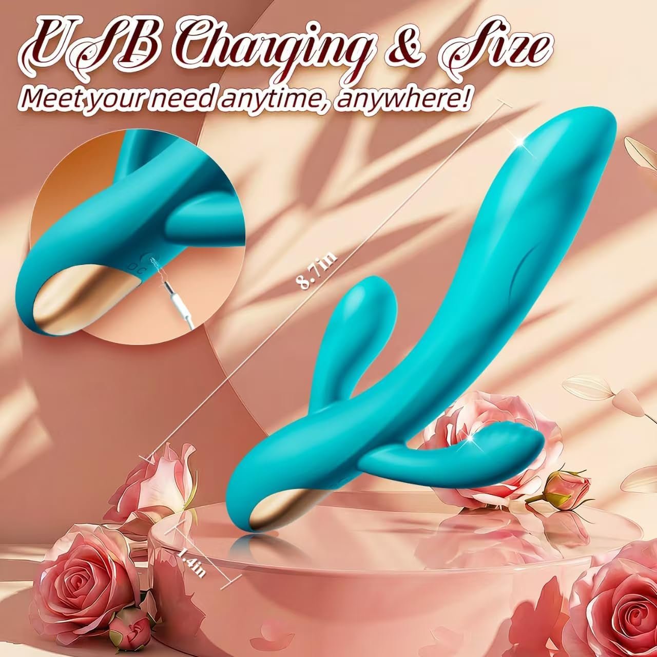 TripleHare Triple Stimulation 3-in-1 Rabbit Vibrator