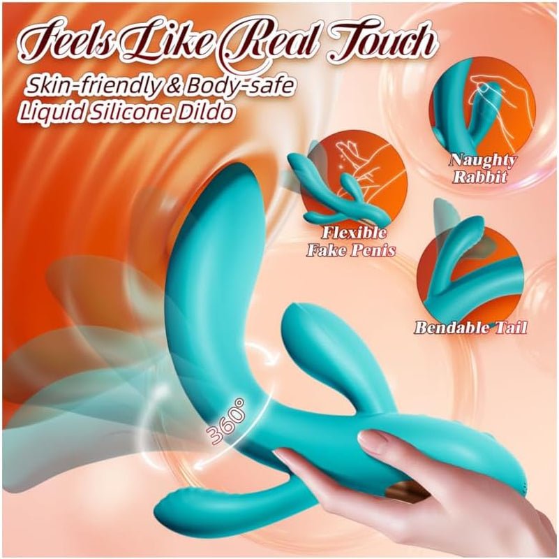TripleHare Triple Stimulation 3-in-1 Rabbit Vibrator