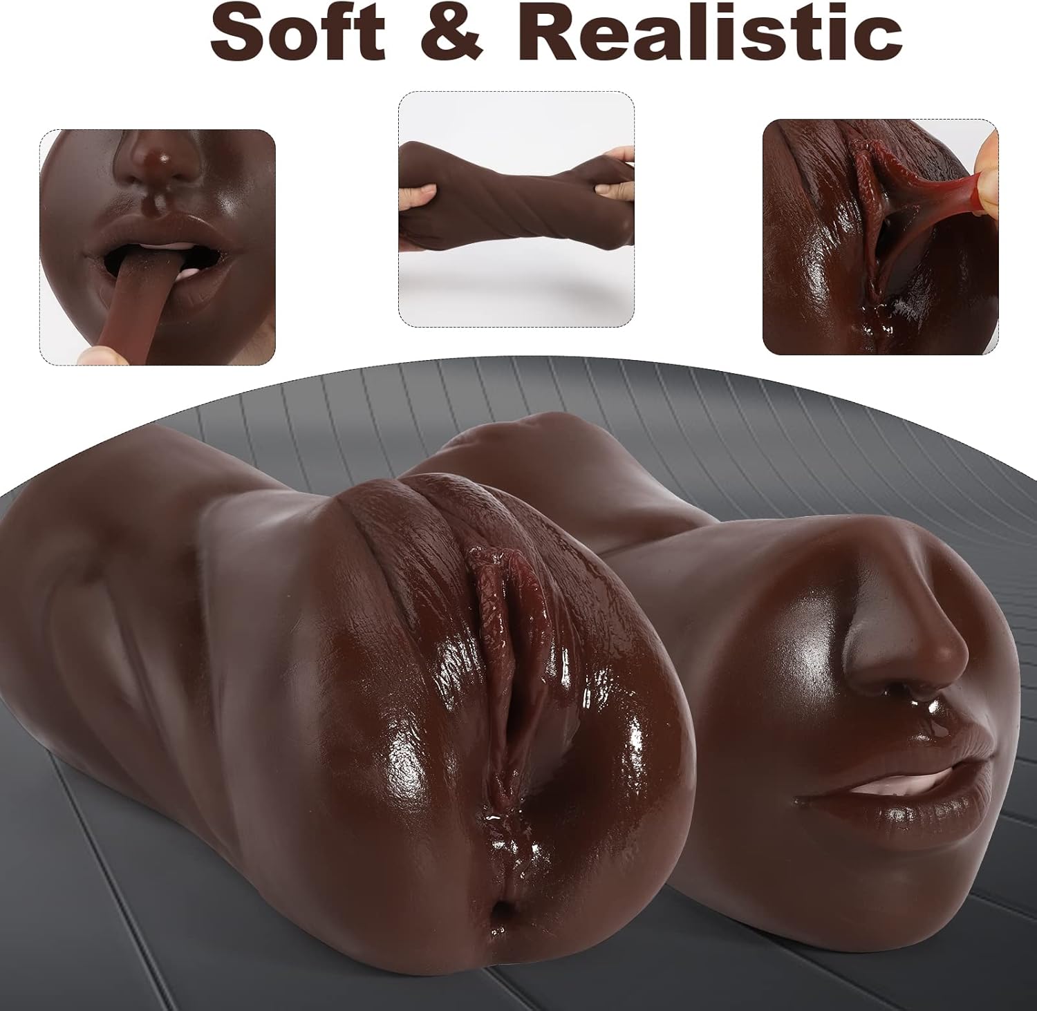 TripleTease Vibrating Bullet Pocket Pussy Stroker