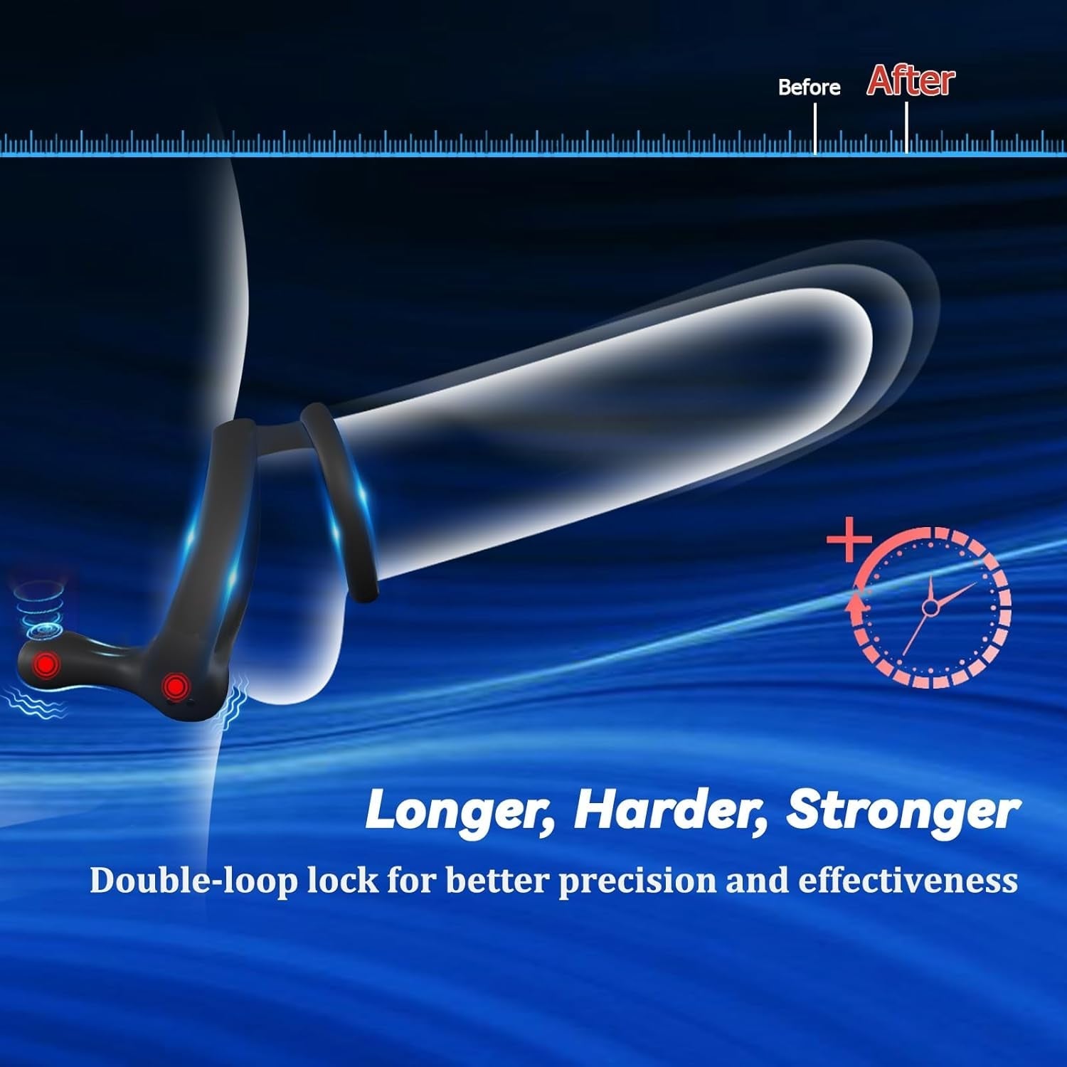 TriPulse Remote Control Penis Ring
