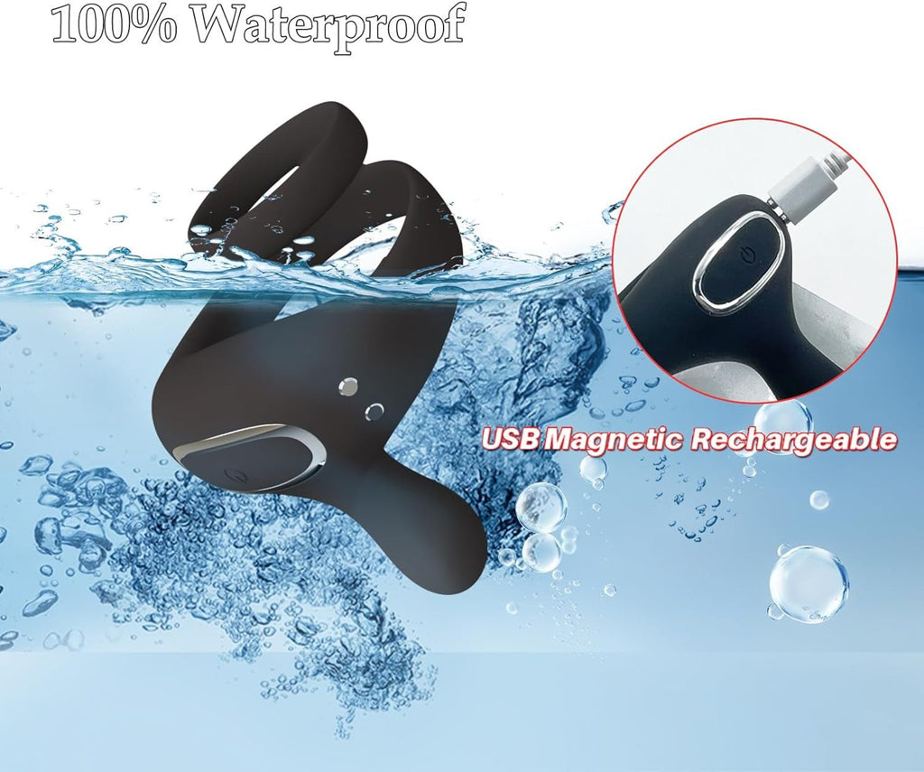 TriPulse Remote Control Penis Ring