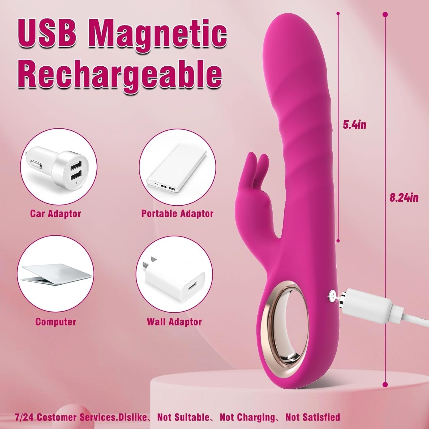 TriPulse Thrusting Rabbit Vibrator
