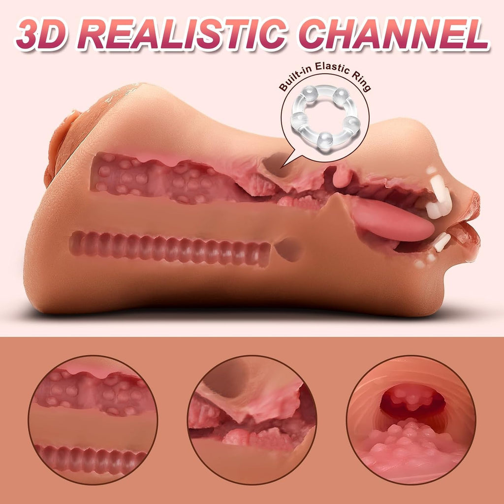TriThrust 3-Hole Pocket Pussy Pleasure Sleeve