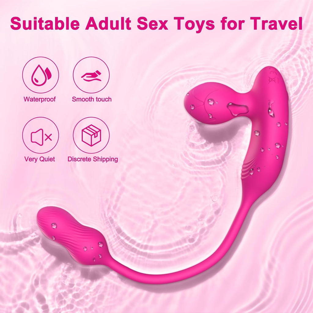 TrixPulse 3-in-1 App-Controlled Egg Panty Vibrator