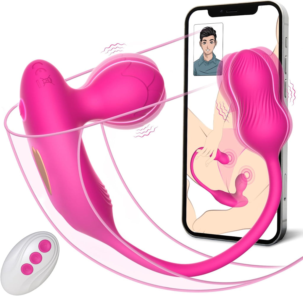 TrixPulse 3-in-1 App-Controlled Egg Panty Vibrator