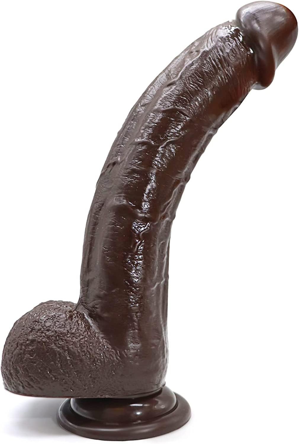 TrueThrust Real Feel Ebony Dildo