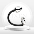 TugLink Cock Ring with Anal Plug