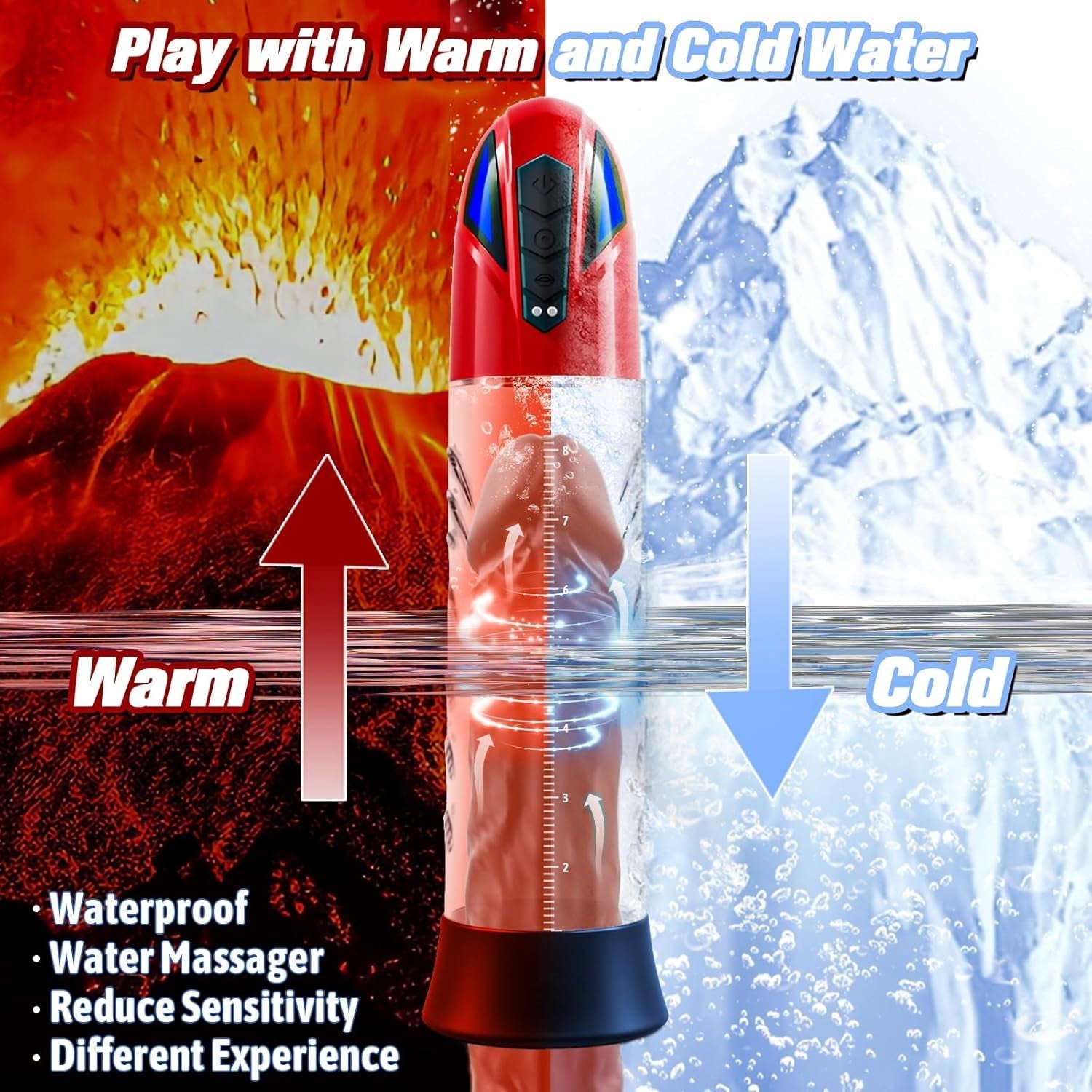 TwinForce 2-in-1 Pump & Masturbator