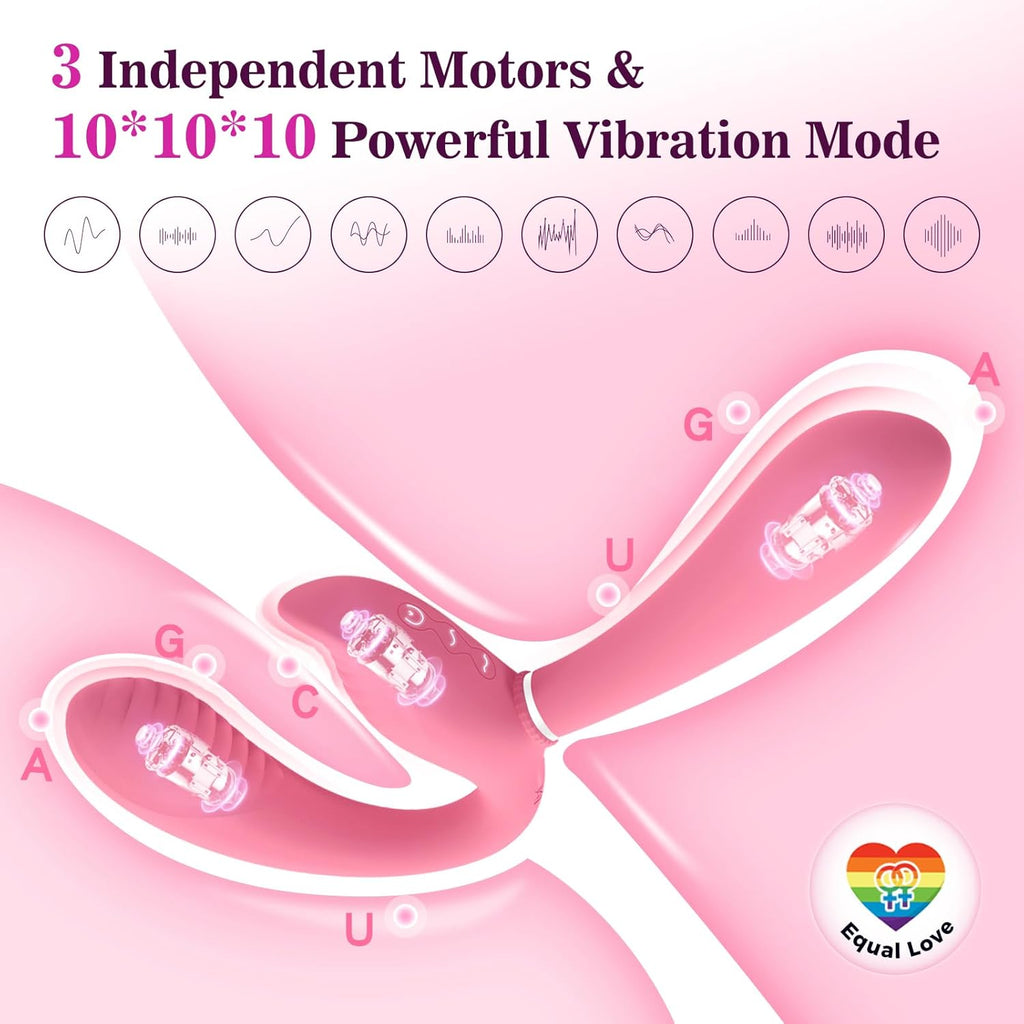 TwinRider Strapless Strap-On Vibrator