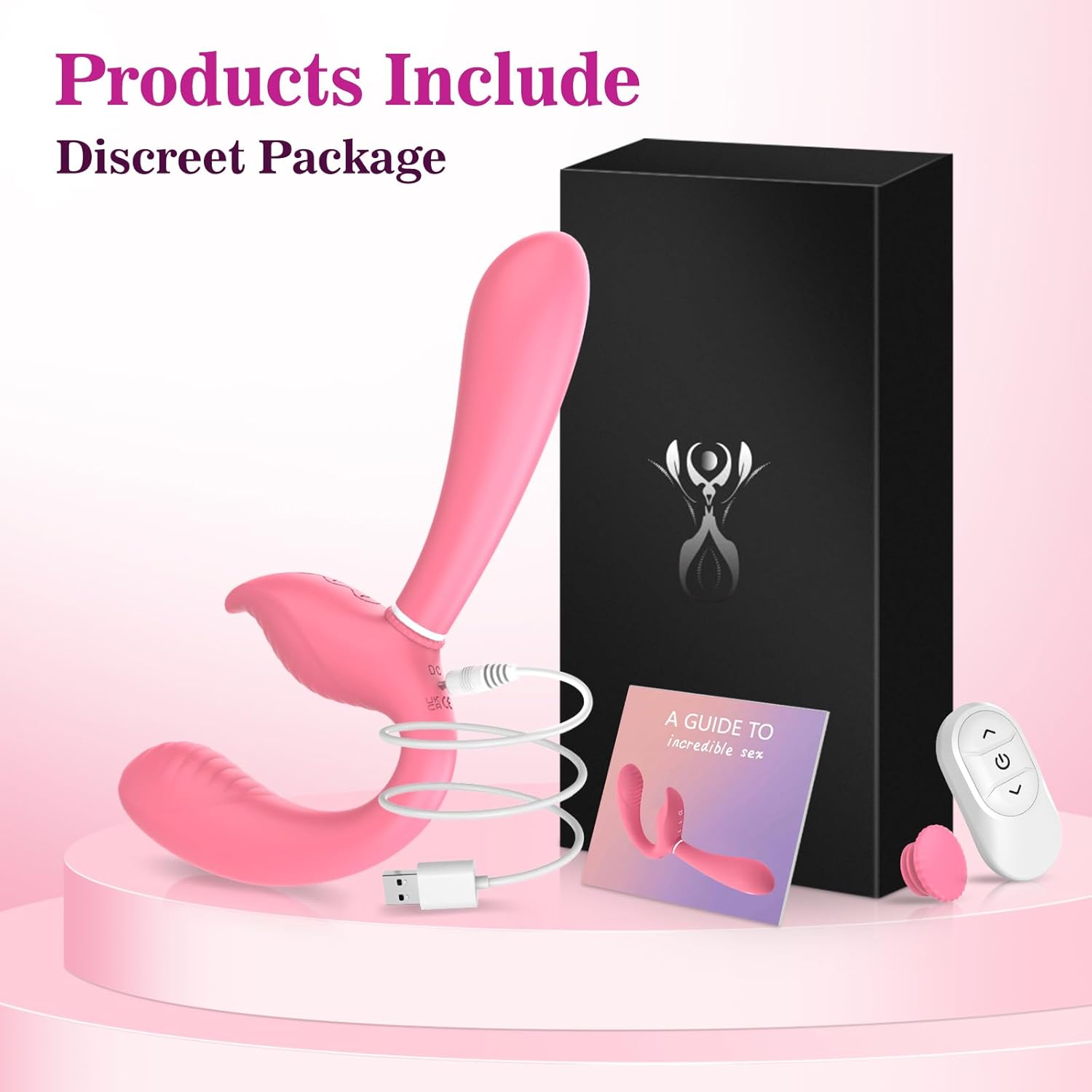 TwinRider Strapless Strap-On Vibrator