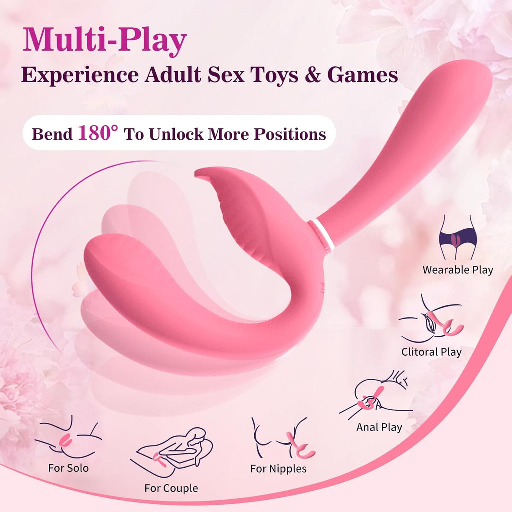 TwinRider Strapless Strap-On Vibrator