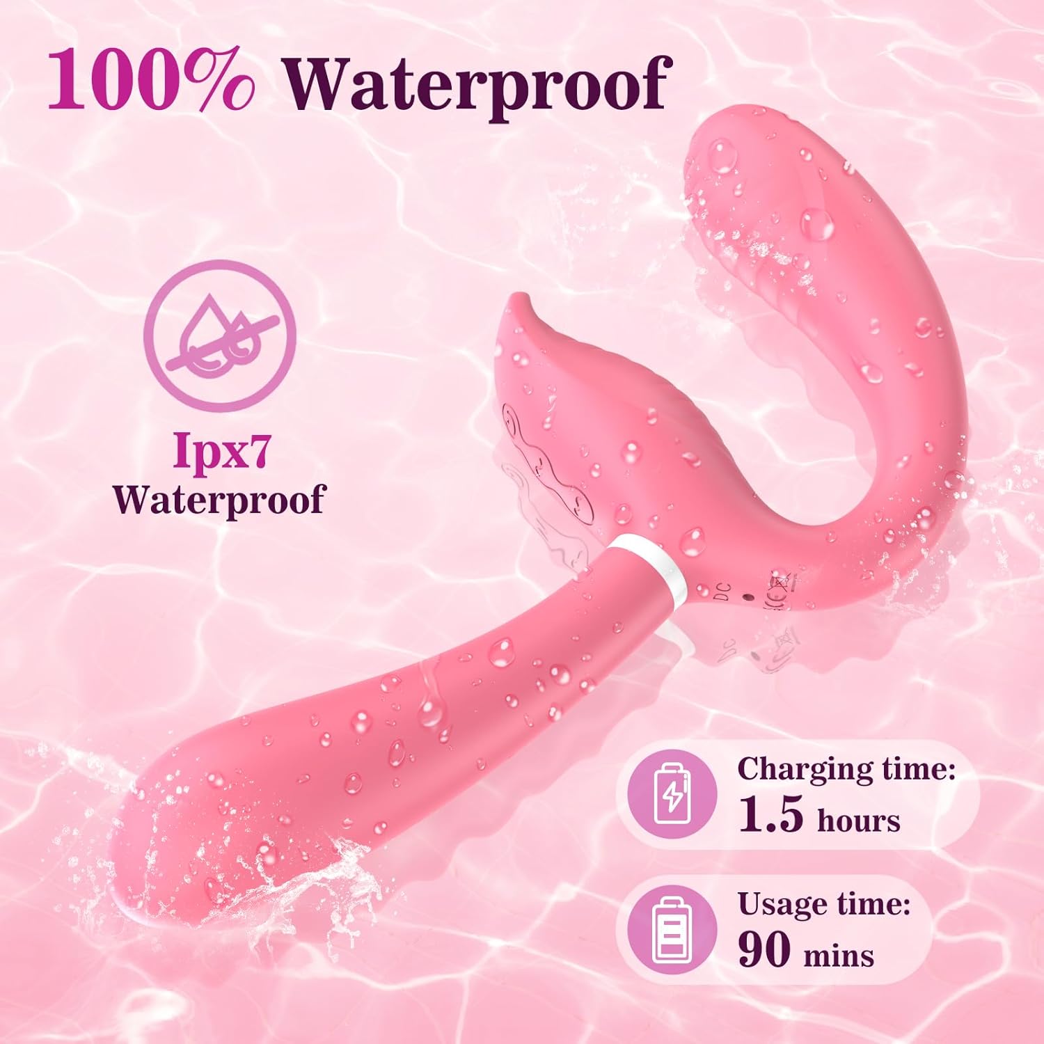 TwinRider Strapless Strap-On Vibrator