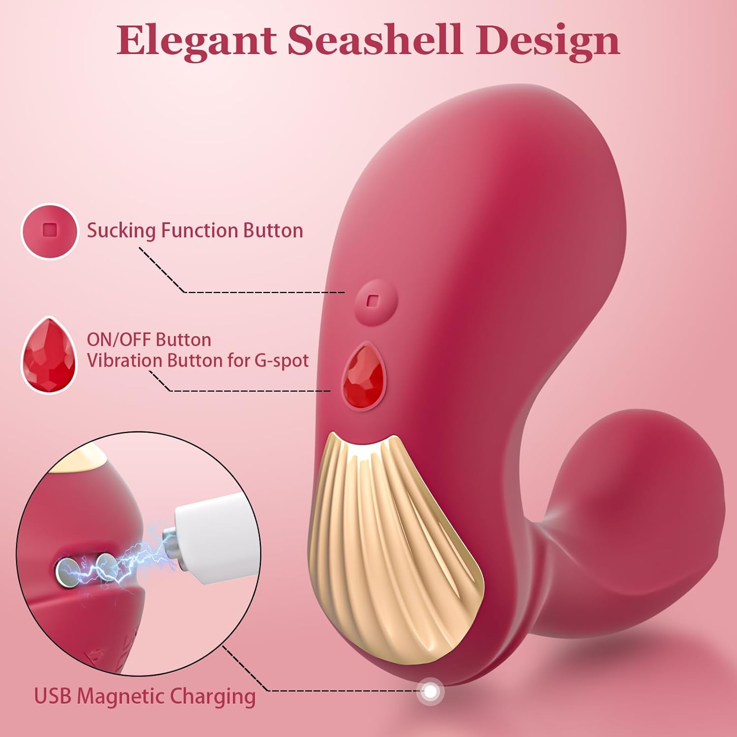 TwinThrust Dual Suction & G-Spot Vibrator