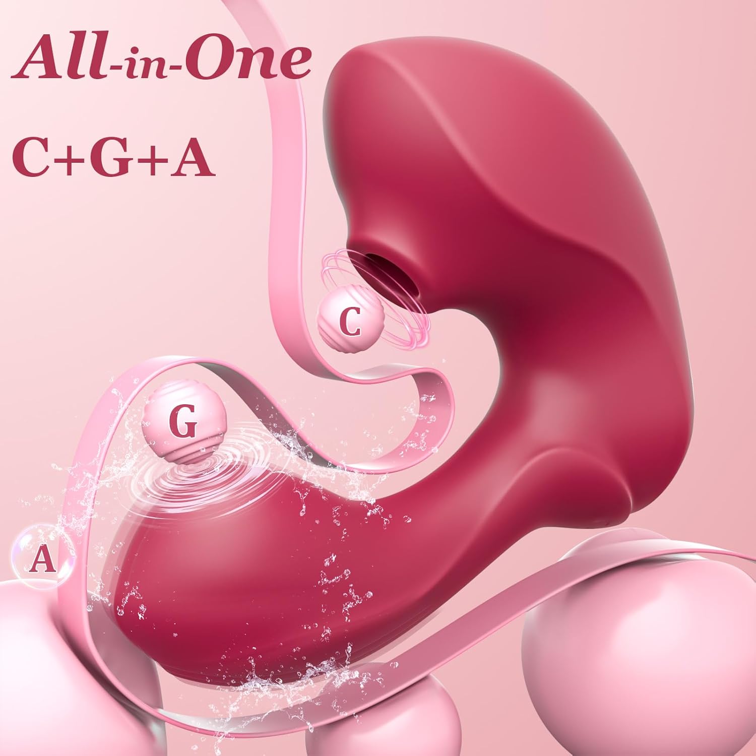 TwinThrust Dual Suction & G-Spot Vibrator
