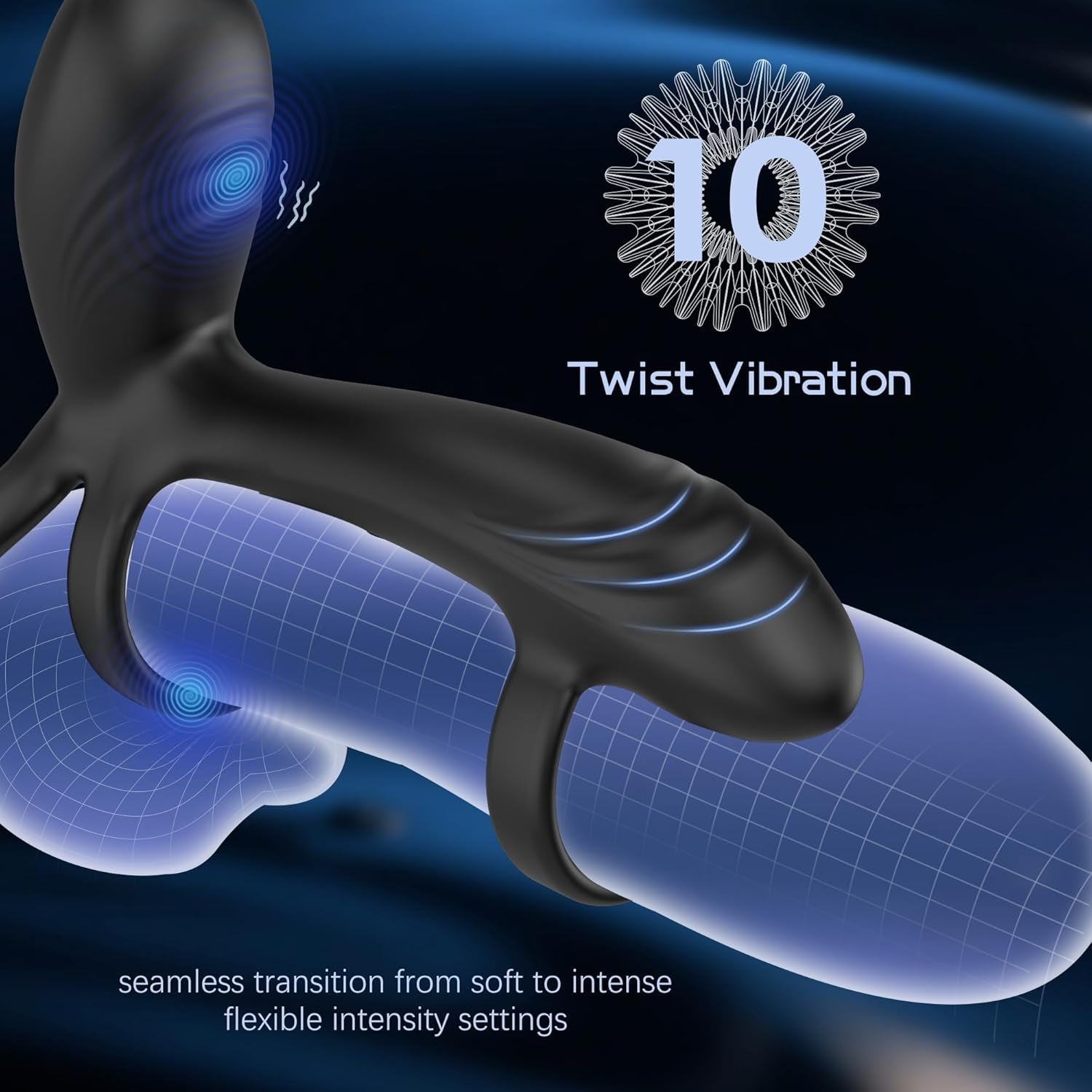 TwistSync 360° Power Cock Ring