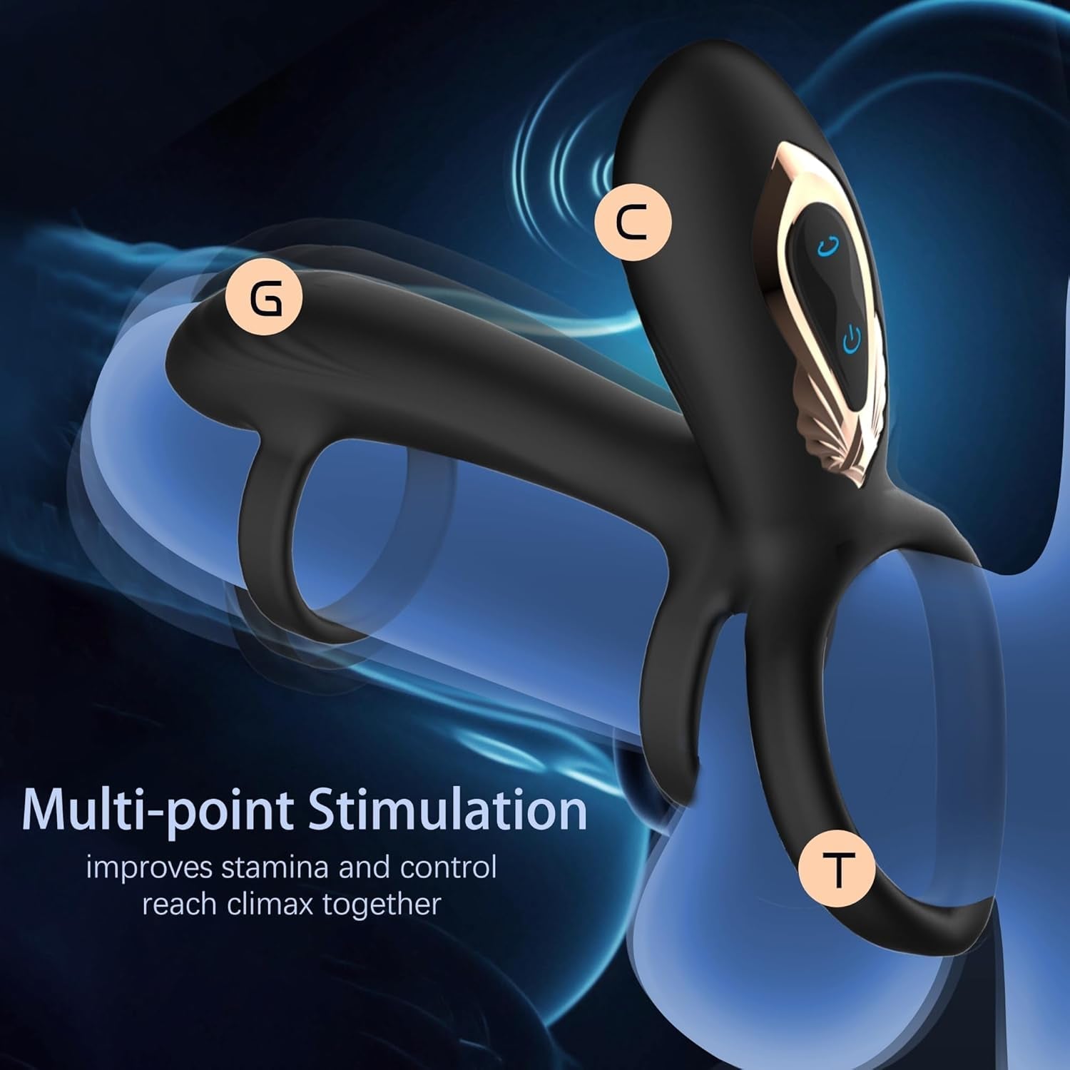 TwistSync 360° Power Cock Ring