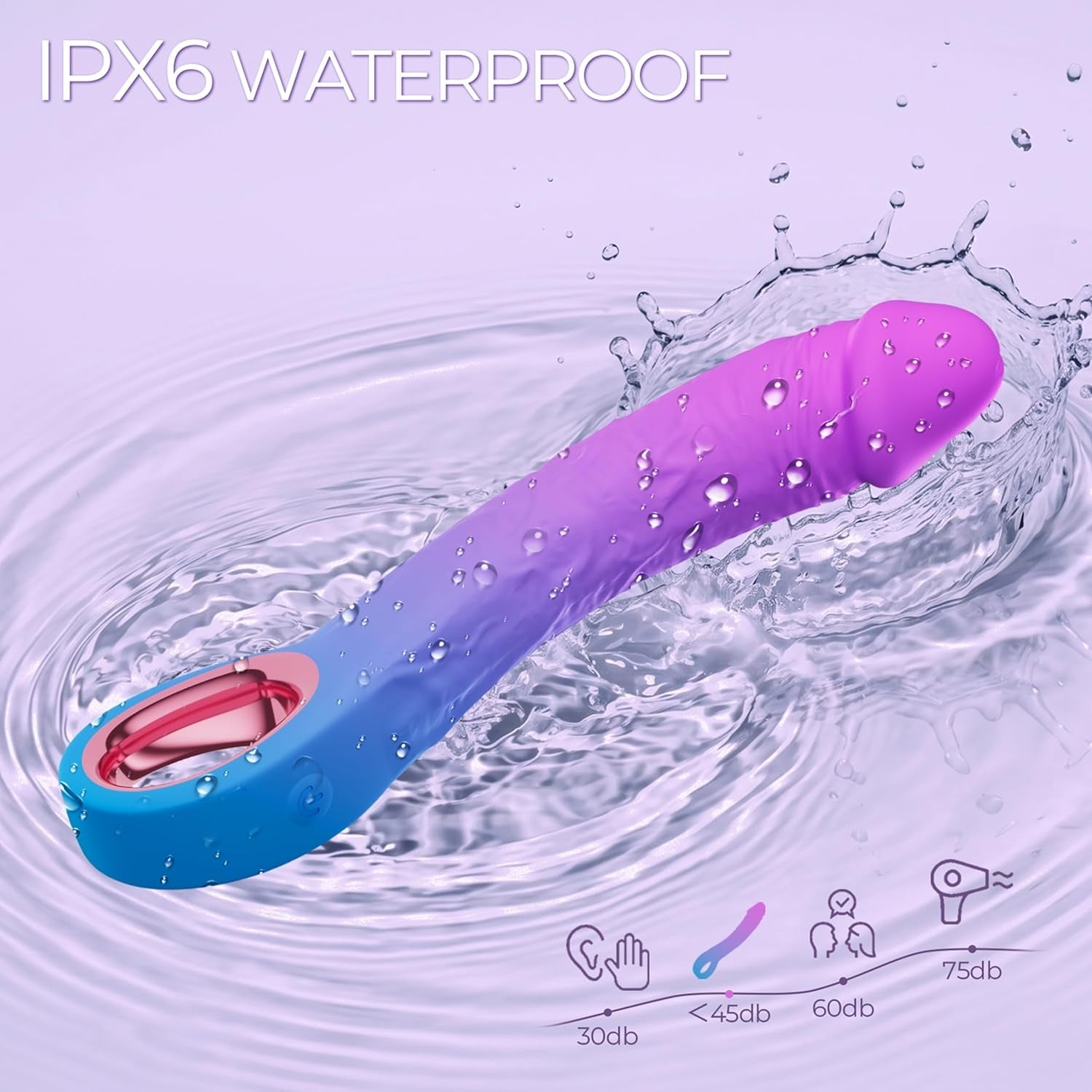 VeinCurve 7.8-Inch Realistic G-Spot Dildo Vibrator