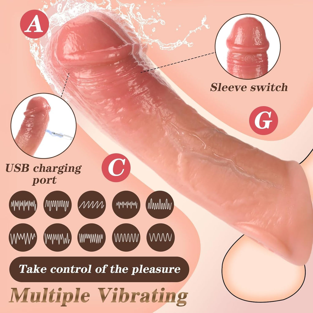 VeinRush Vibrating Penis Sleeve Extender