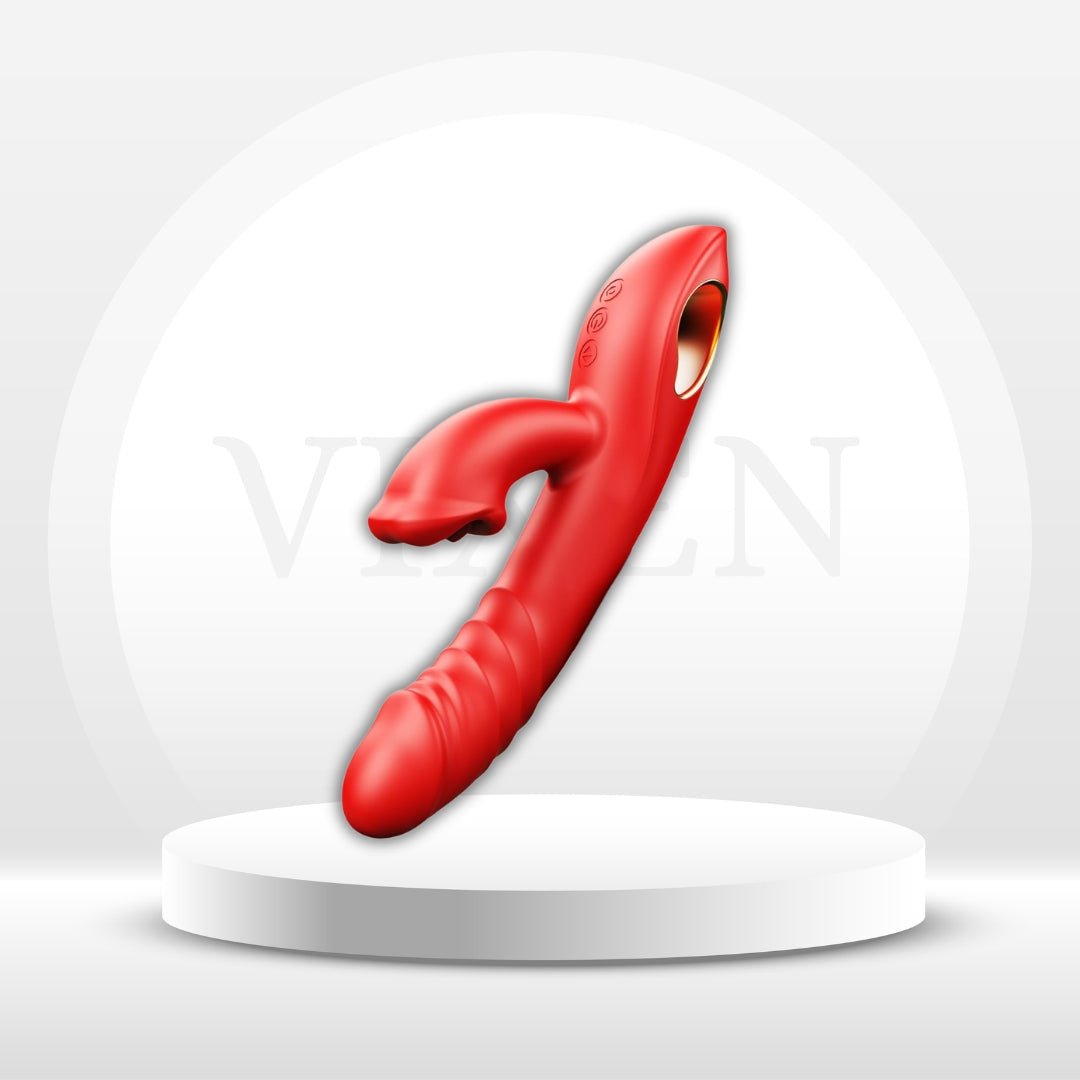 VeloraSync 4X Fusion Thrusting & Licking Vibrator