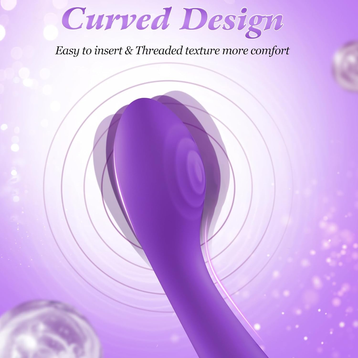 VelvetArc G-Spot Vibrator Wand with LCD