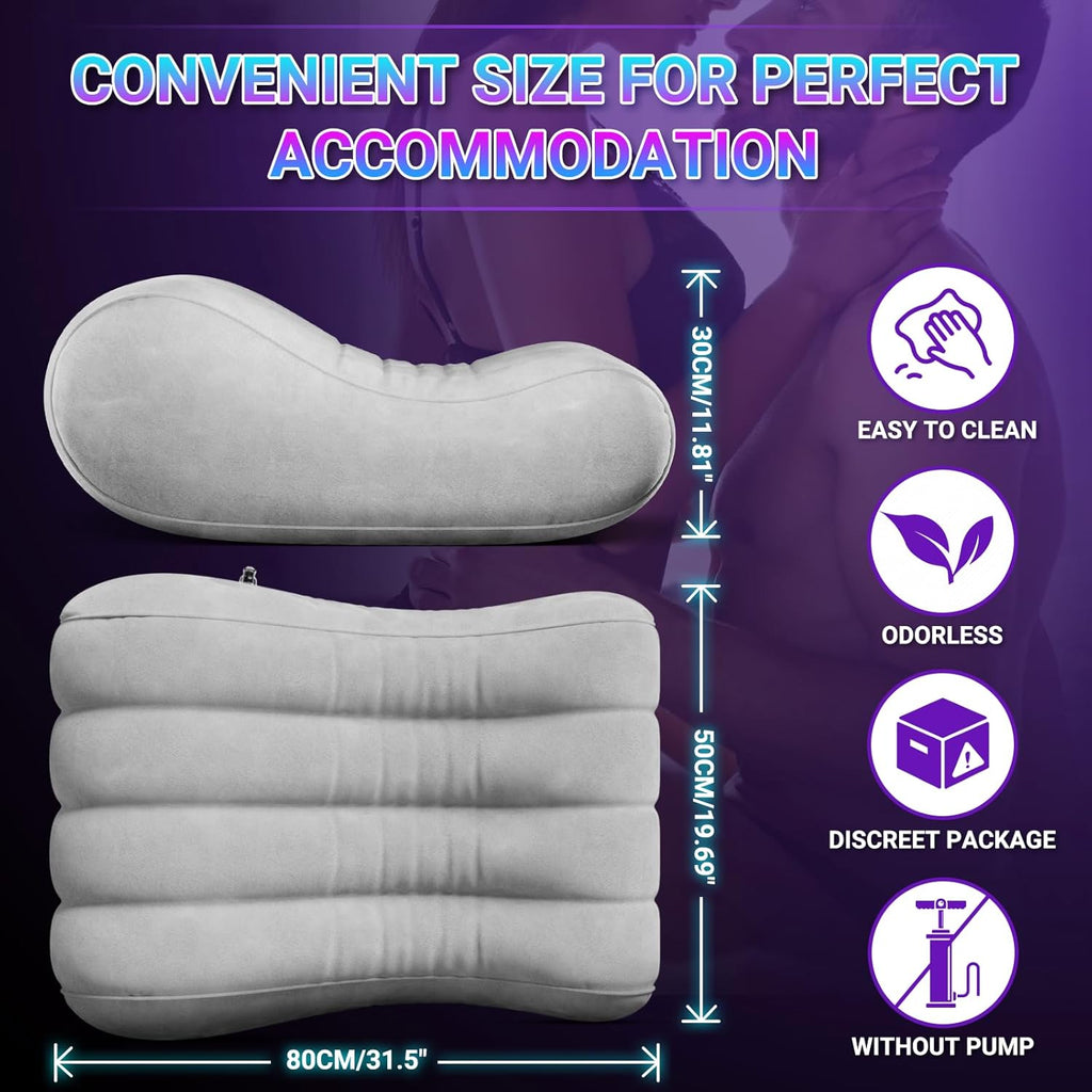 VelvetCrave Inflatable Sex Positions Lounge Throne