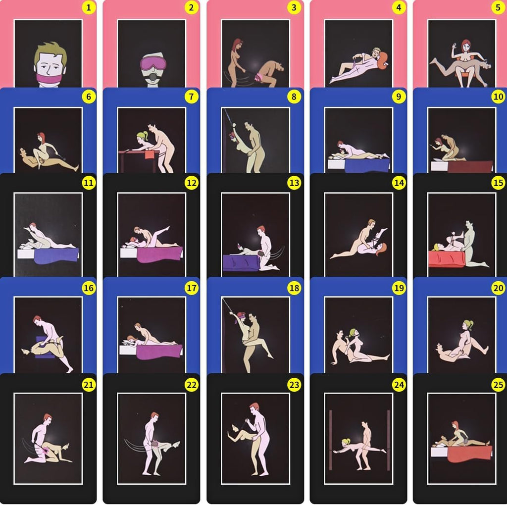 VelvetDare BDSM Sex Position Cards