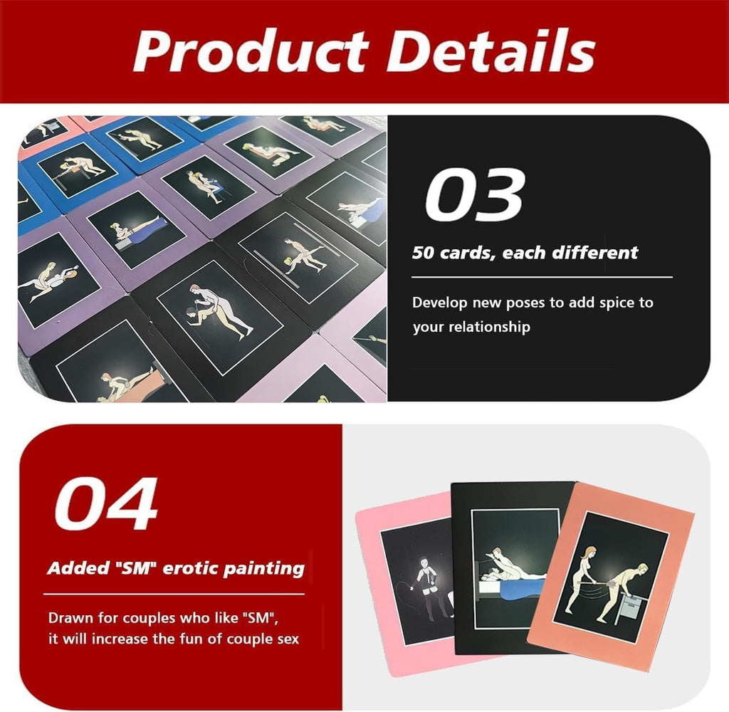 VelvetDare BDSM Sex Position Cards