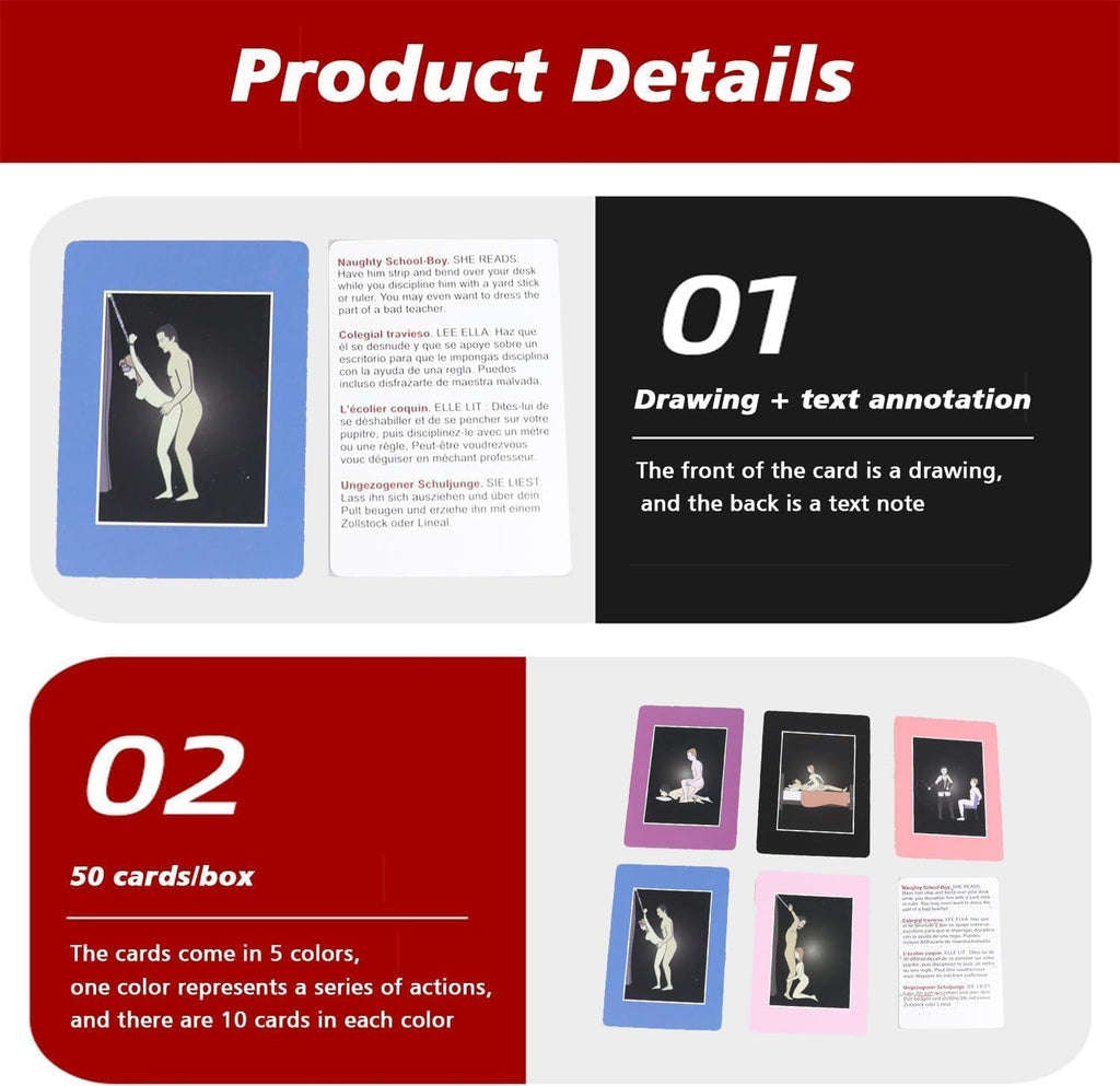 VelvetDare BDSM Sex Position Cards