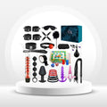 VelvetDominion 30-Piece BDSM Kit