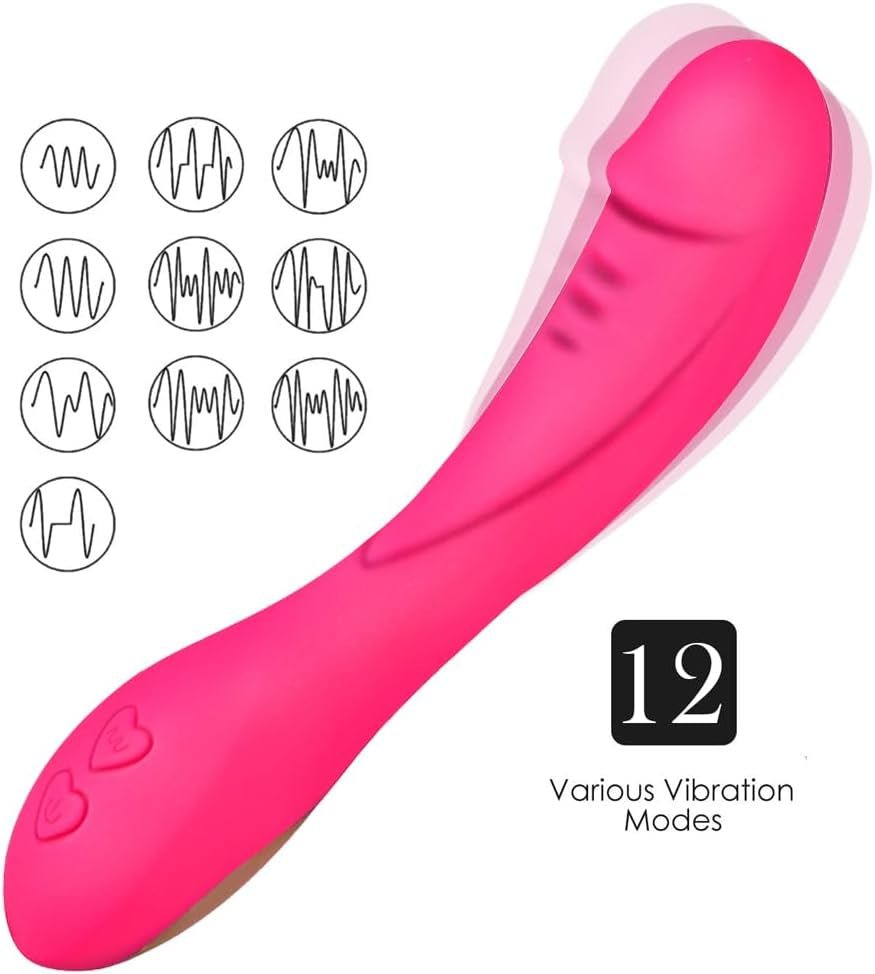 VelvetFlex 12 Mode G-Spot Vibrator Dildo