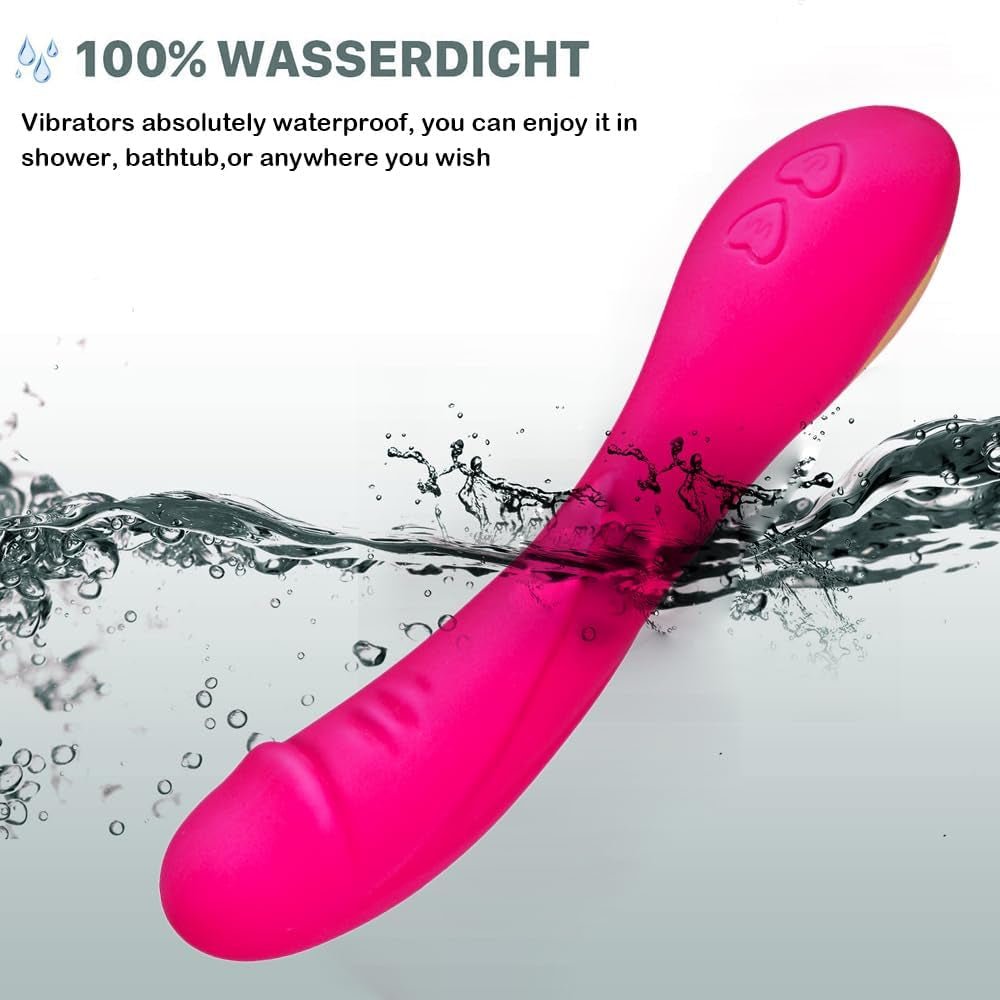VelvetFlex 12 Mode G-Spot Vibrator Dildo