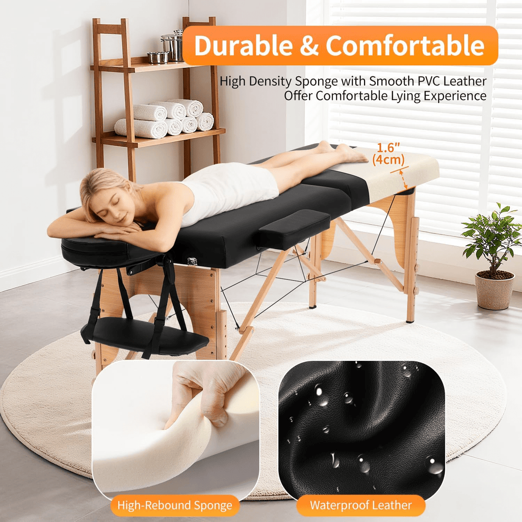 VelvetFold Portable Sensual Massage Sex Table