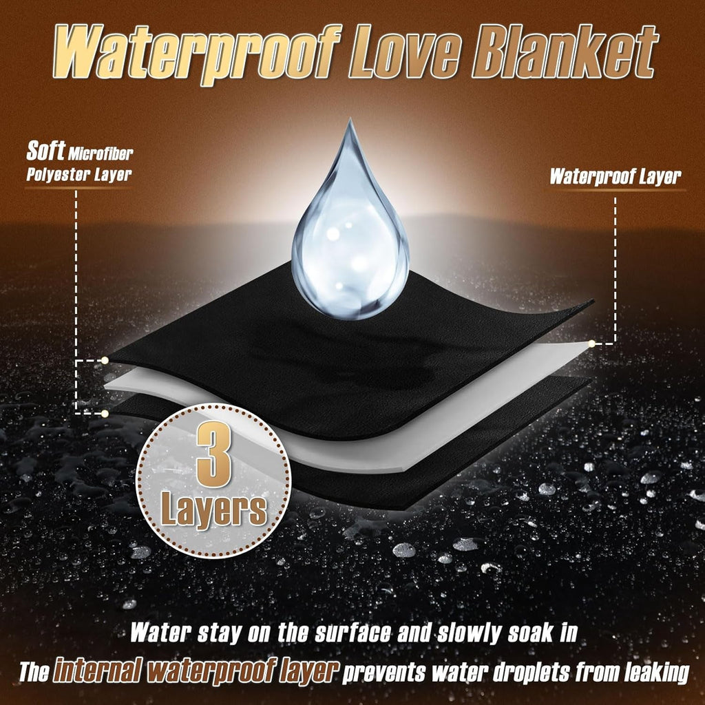 VelvetGuard Waterproof Sex Blanket