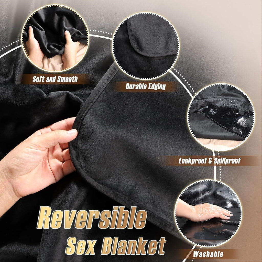 VelvetGuard Waterproof Sex Blanket