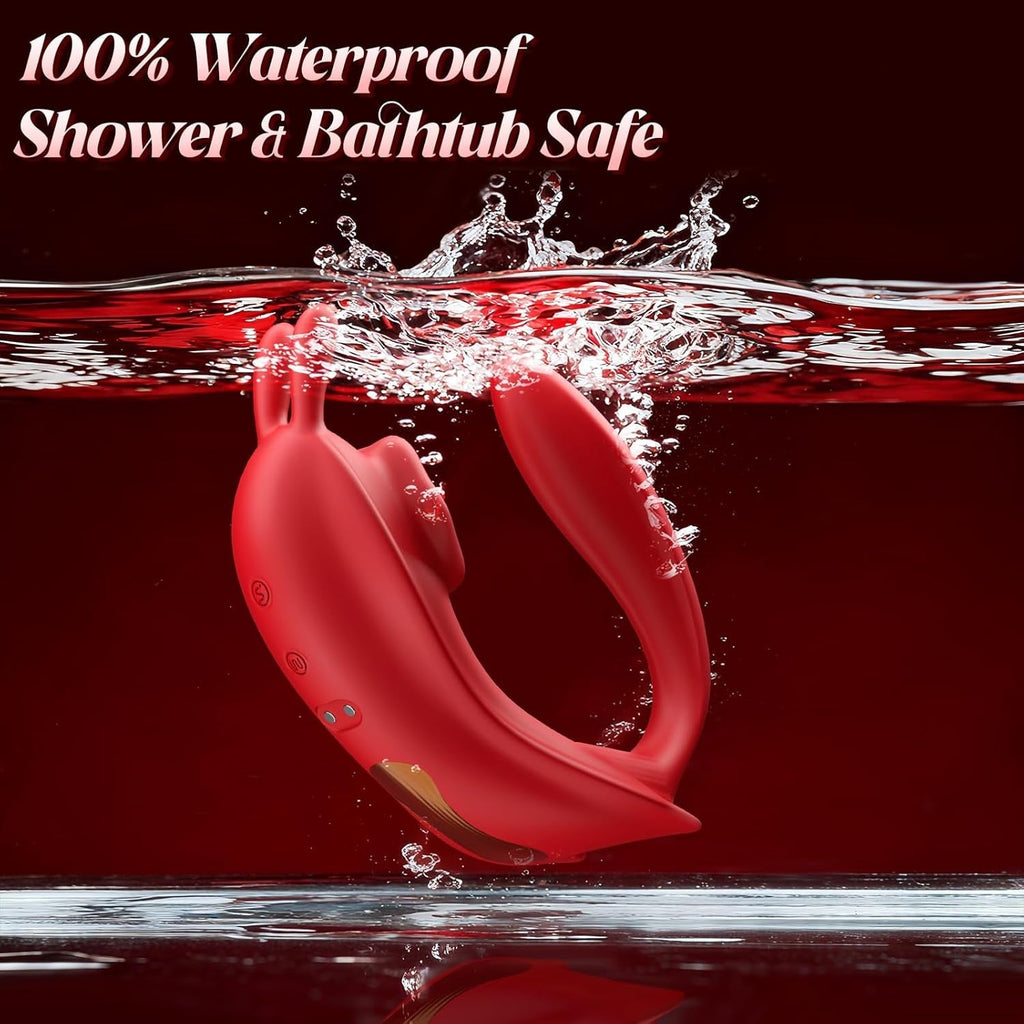 VelvetLink Wearable Couples Panty Vibrator with Suction