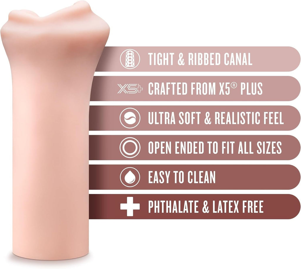 VelvetMouth Realistic Oral Pocket Pussy Stroker